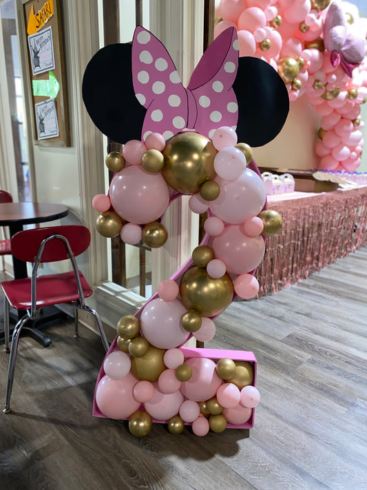 Balloon Marquee Number