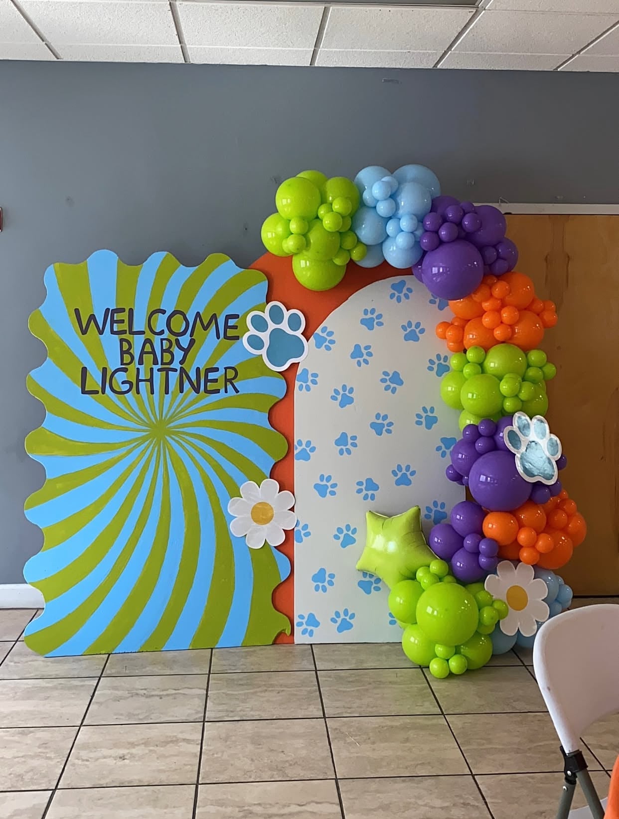 Garland with Full Panel + Two Halves