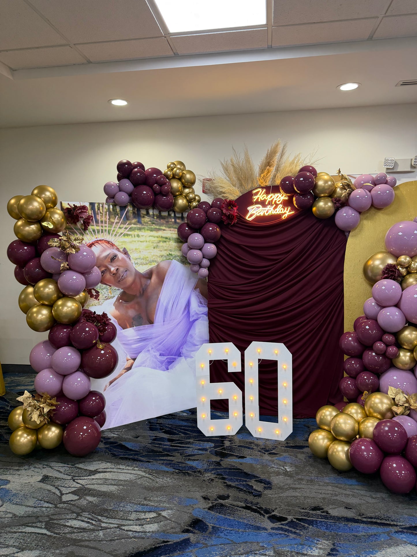 Luxury Milestone Photo Backdrop Experience